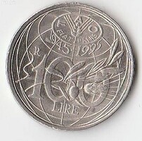 Régi olasz pénz, 100 líra