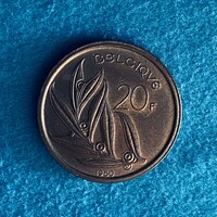 Belgium - 20 franks - 1980 coin - aUNC