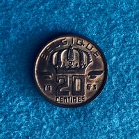 Belgium - 20 centimes - 1963 coin - UNC