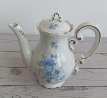 Zsolnay Porcelain Blue Peach Blossom Milk Jug!