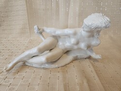 Kerényi Jenő Rare Porcelain Female Nude