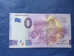 GERMANY 0 EURO 2022 EASTER BUNNY CHICK EGG! RARE MEMORIAL PAPER MONEY! UNC!