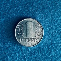Németország - Germany - 1 pfennig - 1964 coin - A