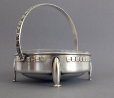 Argentor Viennese Secessionist Serving Basket, Vienna circa 1910