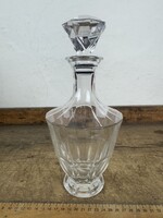 -AX974- Cristal d'Arques francia ólomkristály dekanter whisky boros kiöntő palack kristály üveg