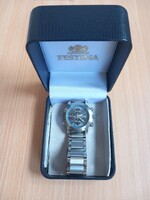 FESTINA 8906 men's wristwatch, in good, working condition, with case.