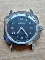 Paketa (Pobeda) Russian wristwatch with blind-friendly dial. Good condition, working.