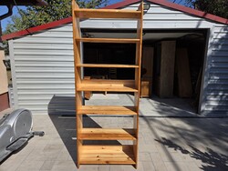 For sale a HIGH CLAUDIA BOOKSHELF. Furniture in GOOD condition. Dimensions: 210 cm x 30 cm x Height 180