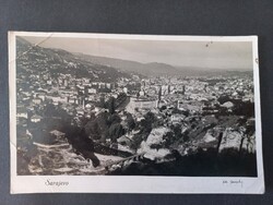 Old postcard Sarajevo, panorama 1937