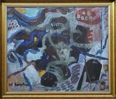 Pál Lipták (1922 - 2007) Painting 