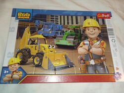 Trefl Bob a mester (Bob the Builder) mintás, 15 darabos gyermek puzzle Tref puzzle