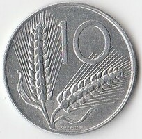 Régi olasz pénz, 10 lira
