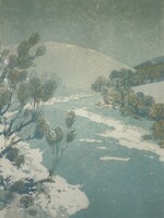 (N) Endre Török (1926-1980): Winter Landscape