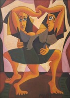 Malasits Zsolt - Dance, Original Painting with Guarantee!