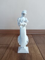 Régi Herendi porcelán Madonna figura