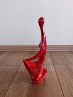 Régi Zsolnay Török János modern eozin figura