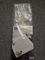 Shower Tray Non-slip Transparent Pebble Pattern 54x54 New Unopened