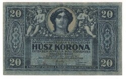 1919 július 15 20 korona VF.