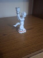 Regal Crown porcelain putto candlestick. 16,2 cm. Flawless. Marked
