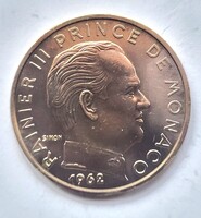 Monaco 20 centimes 1962 (ZU161)