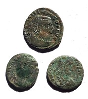 Roman Bronze Lot 3 pcs (L21)