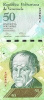 50 bolivar bolivares 2011.02.03. Venezuela