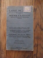 Bilingual Work Book Romanian-Hungarian 1930, Paper Antique
