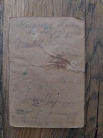 Útlevél, kétnyelvű fényképes igazolvány, román-magyar nyelvű 1930-as évek, papírrégiség