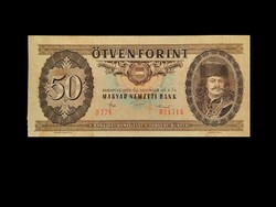 50 forint – II. Rákóczi Ferenc, 1986. november 4. (Utolsó előtti széria!)