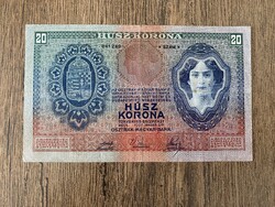 Osztrák-Magyar Monarchia 20 Korona 1907 F