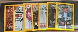 National Geographic Magyarország 2005-ös lapszámok (7 db)