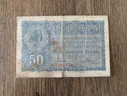 Románia 50 Bani 1917 VG-