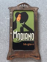 Art Nouveau Copper Picture Frame