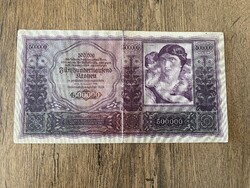 Ausztria 500000 Korona 1922 F