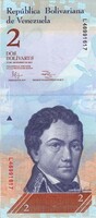 2 bolivar bolivares 2012.12.27. Venezuela UNC