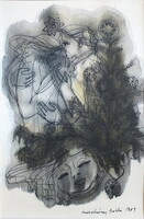 Izolda Macskássy - Silk Collage