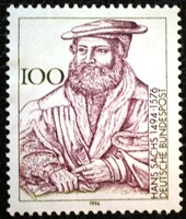 N1763 / Németország 1995 Hans Sach, író bélyeg postatiszta