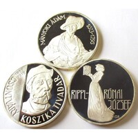 Magyarország,200 forint 1977 PP - Festő sor aUNC+ ezüst 84g640
