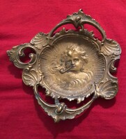 Beautiful vintage, copper puttós ring holder dish