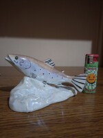 Alva Julia porcelain fish. Flawless. Marked
