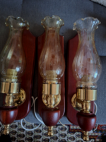 Vintage Rustic Tulip Wall Sconce