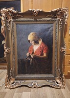 Glamour Artist large painting