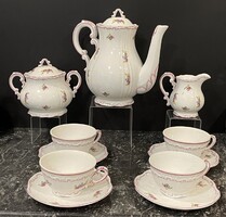 Zsolnay tea and coffee set, 4 pieces. No minimum price!
