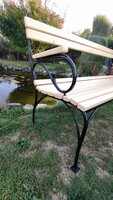 Art Nouveau Garden Bench