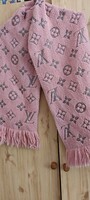 Beautifully unique Louis Vuitton winter scarf bought in America