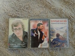 3-Pack of Cassette Tapes: Máté Péter, Ron Kenoly (Gospel), Elpattant egy húr MC