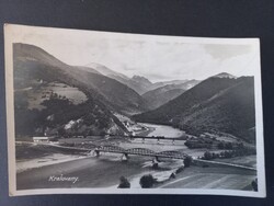 Antique Postcard Kraľovany – Vág–Árva Region Landscape with Railway and Bridges, Slovakia