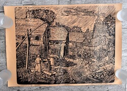 Sz. Kovács Géza (1938–): Kénosi utca / Erdély, 1971