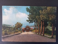 Antik képeslap Lussinpiccolo – Seebad Cigale, tengerparti fürdőhely, kb. 1910, Monarchia