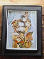 Mihály Pataj Cs.: Autumn. 40 x 30 cm, oil painting